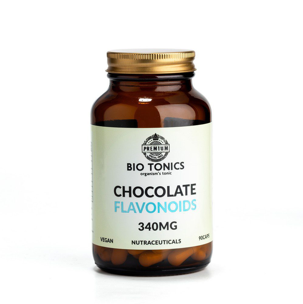 CHOCOLATE BIOFLAVONOIDS EXTRACT 340mg / 90 VEGAN CAPS