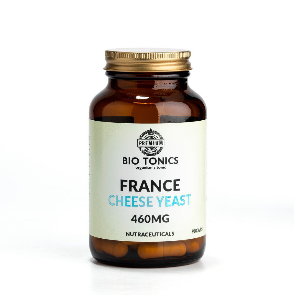 FRANCE CHEESE YEAST 460mg / 90 VEGAN CAPS NATURAL B COMPLEX