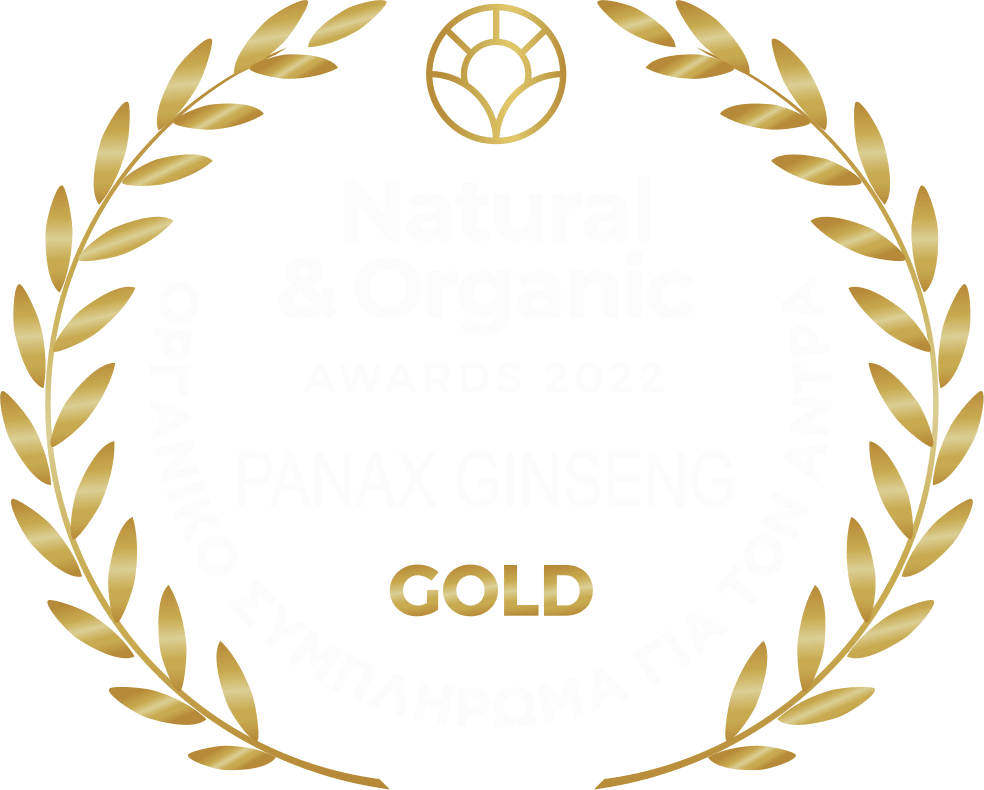 6 vrabeio amhes Panax Ginseng gold Amhes - Ελληνική εταιρία φυσικών συμπληρωμάτων διατροφής Προϊόν 001
