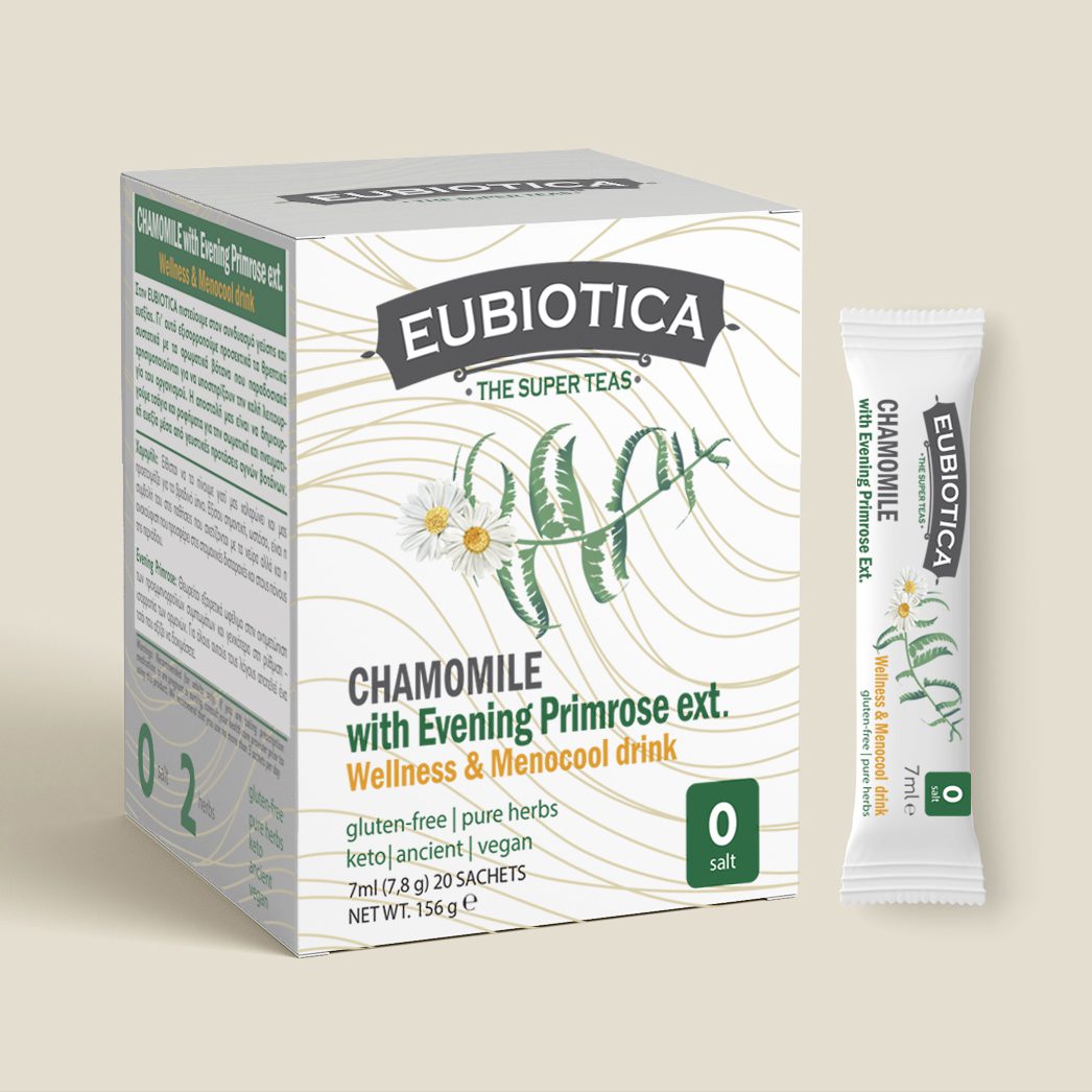 Eubiotica SUPER TEAS Chamomile Evening Primrose - Amhes.gr - Vitamins Manufacturing