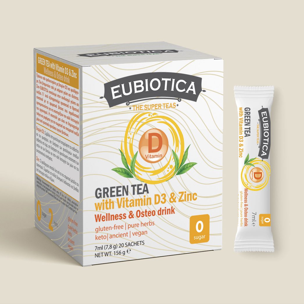 Eubiotica SUPER TEAS D3 Zinc - Amhes.gr - Food Supplements Manufacturing