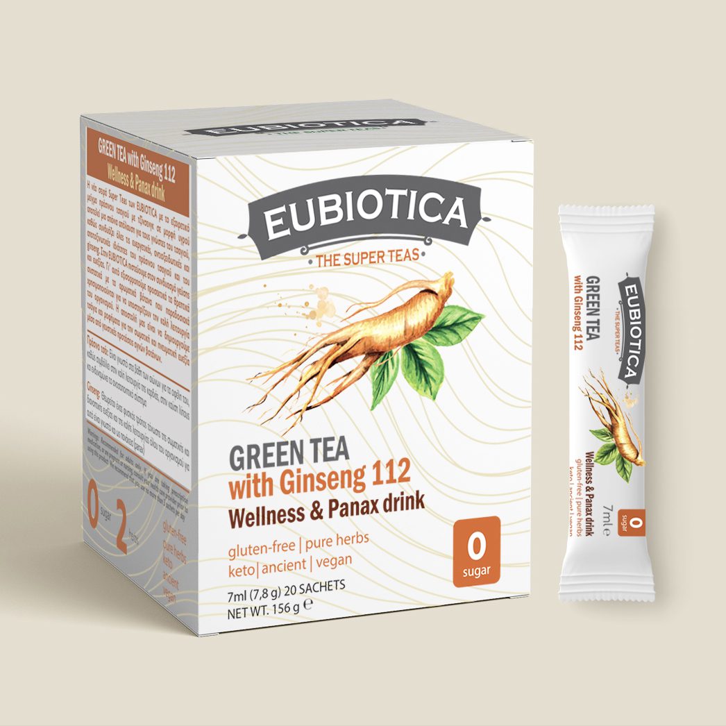 Eubiotica SUPER TEAS Ginseng - Amhes.gr - Liposomal Technology
