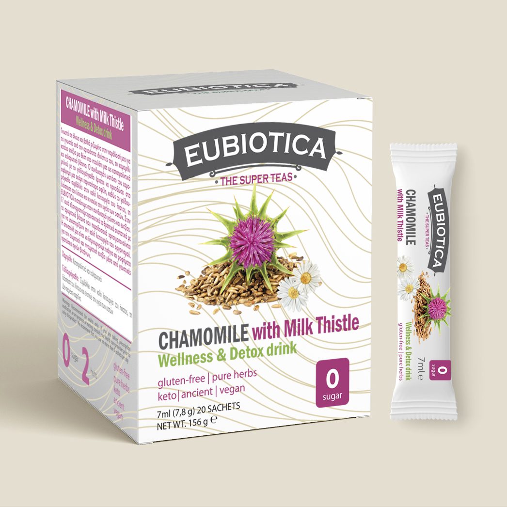 Eubiotica SUPER TEAS Milk-Thistle - Amhes.gr - Private Label Products Manufacturing