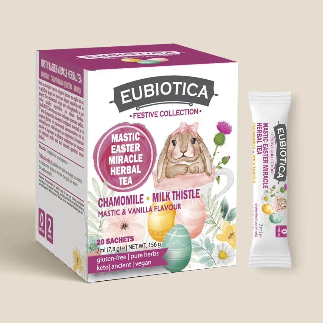 Eubiotica FESTIVE TEAS Mastic Easter Μiracle - AMHES - Παραγωγη προϊόντων ιδιωτικης ετικετας