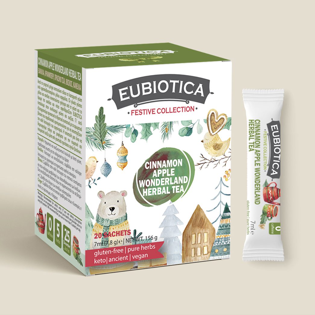 Eubiotica FESTIVE TEAS Cinnamon Apple Wonderland - AMHES - Παραγωγη καλλυντικων