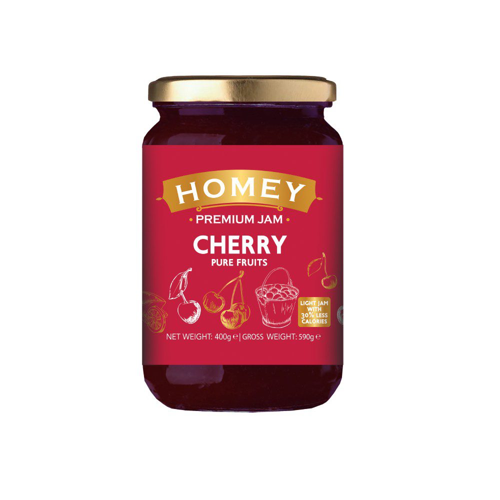 HOMEY Marmelade Cherry-1 - Amhes Pharma - Παραγωγη προϊόντων ιδιωτικης ετικετας