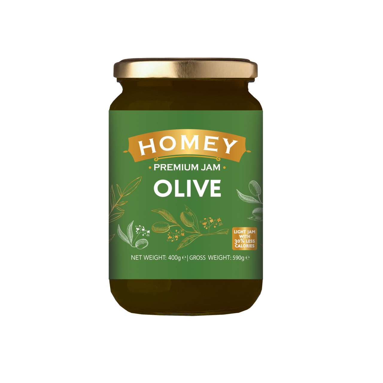 HOMEY Marmelade Olive - Amhes Pharma - Φυσικά Συμπληρώματα Διατροφής