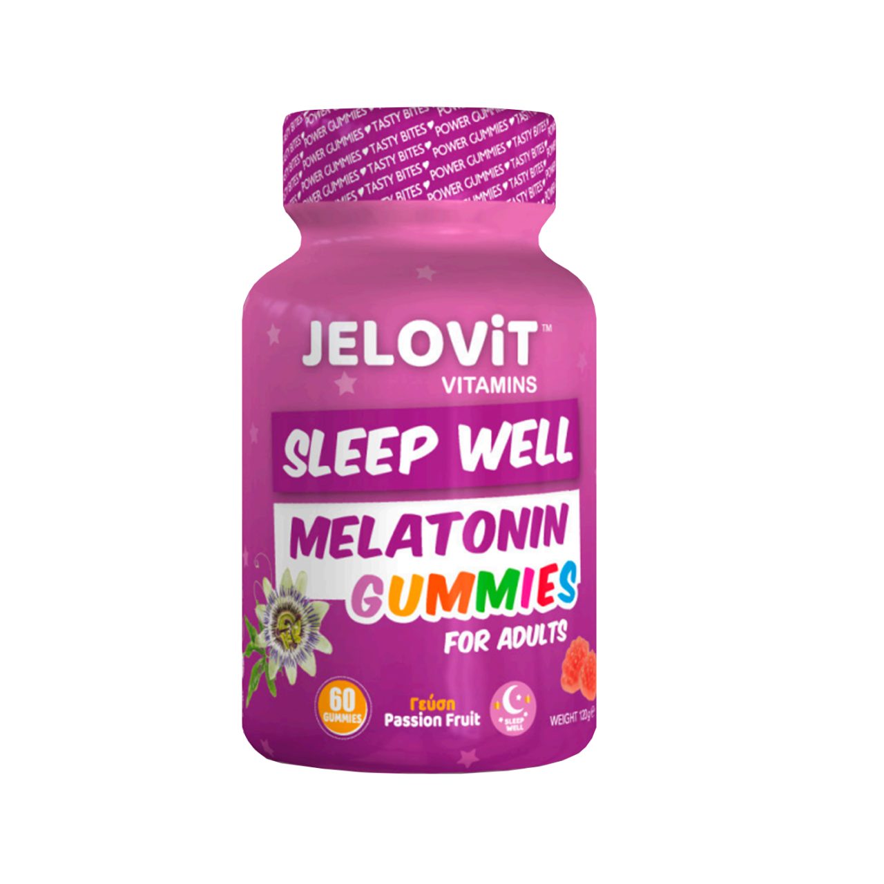 JELOViT Sleep Well Melatonin Adults AMHES