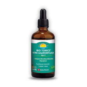 Υγρή Χλωροφύλλη BIOTONICS, σε 100ml σταγόνες