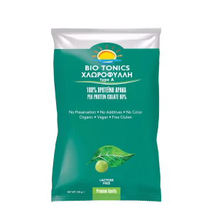 Χλωροφύλλη BIOTONICS σε σκόνη με Πρωτεϊνη Αρακά 100gr