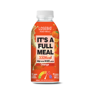 Losebig fullmeal Orange - Πλήρες Γεύμα 332 Θερμίδες 40γρ Πρωτεΐνης
