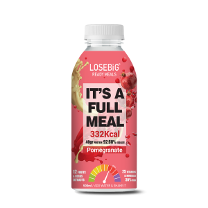 Losebig fullmeal Pomegranate - Πλήρες Γεύμα 332 Θερμίδες 40γρ Πρωτεΐνης