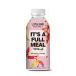 Losebig fullmeal Strawberry-Vanilla - Πλήρες Γεύμα 332 Θερμίδες 40γρ Πρωτεΐνης