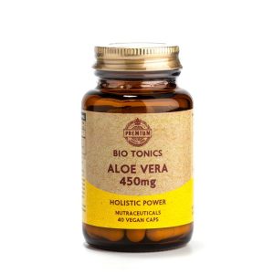 ALOE VERA EXTRACT 450mg / 40 VEGAN CAPS - SUPER HOLISTIC PRODUCT