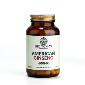 AMERICAN GINSENG EXTRACT 600mg / 90 VEGAN CAPS