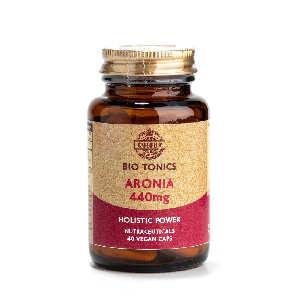 ARONIA-1-1.jpg ARONIA EXTRACT 440mg / 40 VEGAN CAPS ANTHOCYANIDINS. MULTI PLANT - Εικόνα 1