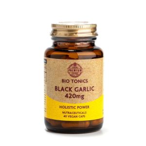 BLACK GARLIC EXTRACT 420mg / 40 VEGAN CAPS CARDIO.PRESSURE