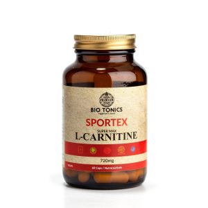 L - CARNITINE 720mg / 60 VEGAN CAPS - SUPER MAX