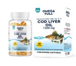 OMEGA FULL® COD LIVER OIL 1200 mg