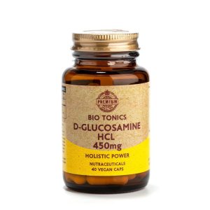 D- GLUCOSAMINE HCL 450mg / 40 VEGAN CAPS. HERB FOR JOINTS