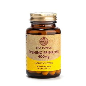 EVENING PRIMROSE EXTRACT 400mg / 40 VEGAN CAPS MENOPAUSE.HOT FLASHES.NERVES