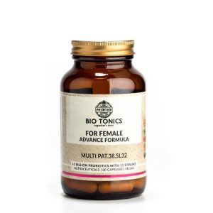 FOR FEMALE 60 VEGAN CAPS / ADVANCE FORMULA / MULTI PAT.38.SL32
