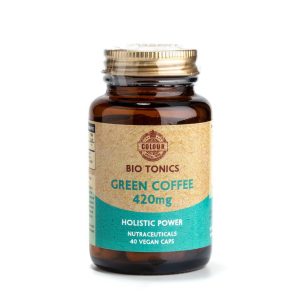 GREEN COFFEE EXTRACT 420mg / 40 VEGAN CAPS SUPER DIET.LIPOTROPIC EXTR.