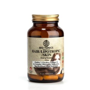 HAIR/LIPOTROPIC/SKIN 470mg / 90 VEGAN CAPS - BEAUTY.LOSS FAT.SHINY SKIN
