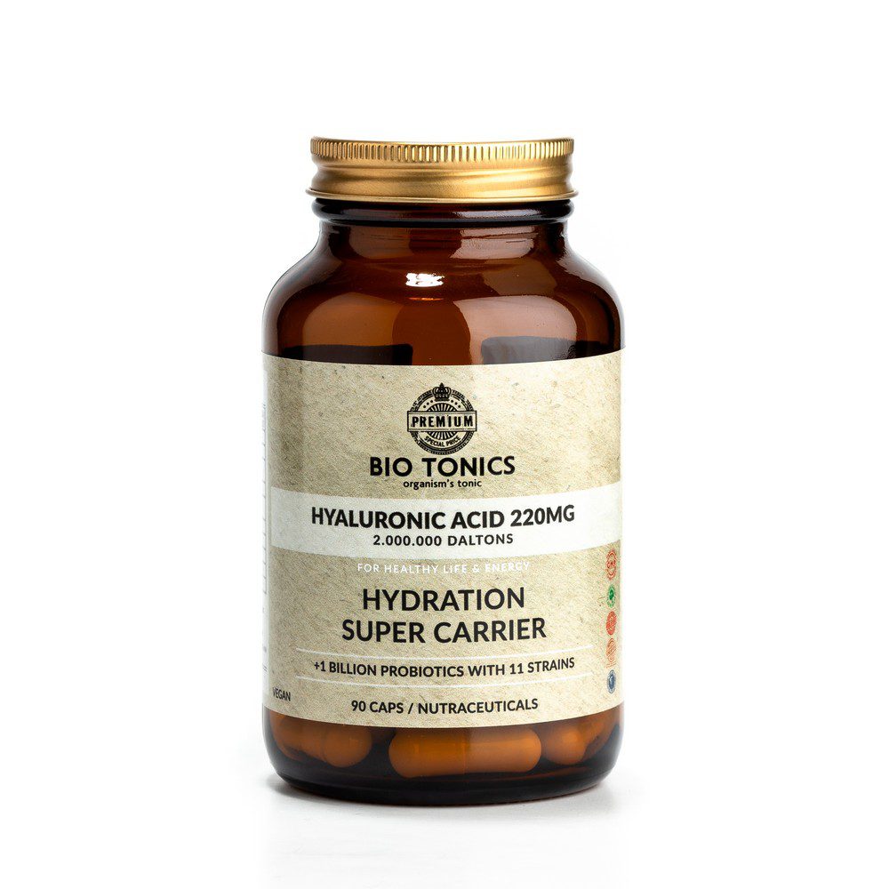 HYALURONIC-ACID-2_bettervita_amhes_sympliromata-1.jpg HYALURONIC 2M DALTONS 220mg / 90 VEGAN CAPS - HYDRATION - Εικόνα 1