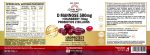 D MANNOSE 500mg+CRANBERRY 70mg+PROBIOTICS 2BILLIONS, 30caps - Εικόνα 2