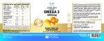 OMEGA 3 PURE FISH OIL 1000mg, 60caps - Image 2