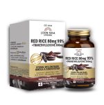 RED RICE 99% 80mg+TRIMETHYLGLYCINE 300mg, 30caps