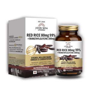 RED RICE 99% 80mg+TRIMETHYLGLYCINE 300mg, 30caps