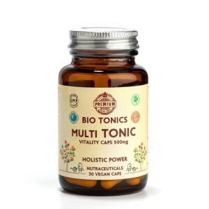 MULTI TONIC - 30 VEGAN CAPS MULTIVITAMIN / ENERGY.WELLNESS