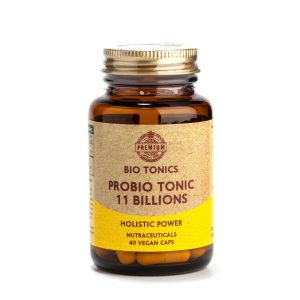 PROBIO TONIC - 11 BILLIONS PROBIOTICS (11S11B) / 40 VEGAN CAPS / DIGESTIVE SYSTEM.STOMACH
