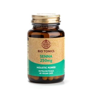 SENNA EXTRACT 250mg / 40 VEGAN CAPS CONSTIPATION.LAX