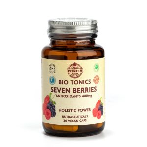 SEVEN BERRΙΕS EXTRACTS 400mg / 30 VEGAN CAPS ANTHOCYANIDINS.PROSTATE.LEGS