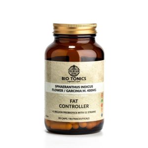 SPHAERANTHUS INDICUS.GARCINIA MANGOSTANA. 400mg / 90 VEGAN CAPS - FAT CONTROLLER