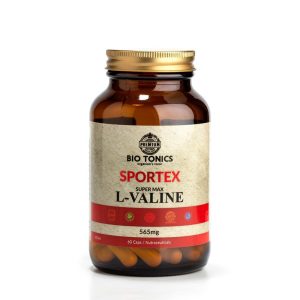 L - VALINE 565mg / 60 VEGAN CAPS SUPER MAX (BIO TONICS)
