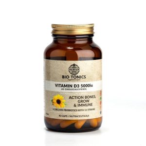 VITAMIN D3 5000 IU / 90 VEGAN CAPS - AS CHOLECALCIFEROL