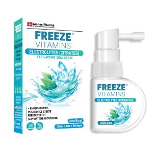 FREEZE VITAMINS ELECTROLYTES CITRATES Spray 30ml — Παγωμένη βιταμίνη
