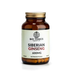 SIBERIAN GINSENG EXTRACT 600mg / 90 VEGAN CAPS